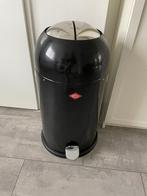 Prullenbak Wesco kickmaster zwart, Huis en Inrichting, Woonaccessoires | Prullenbakken, Ophalen, Gebruikt, Met pedaal, Metaal