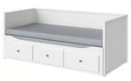 Bedbank wit van ikea (Hemnes), Huis en Inrichting, Slaapkamer | Bedden, Ophalen, Wit, Hout, Verstelbaar