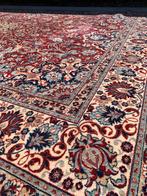Prachtig Vintage Vloerkleed Louis de Poortere.Rood-Blauw., Ophalen