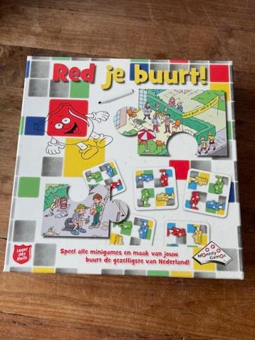 Gezelschapsspel Red je buurt! beschikbaar voor biedingen