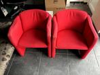 2 leolux fauteuils, Huis en Inrichting, Fauteuils, Ophalen, Hout, Gebruikt, 75 tot 100 cm