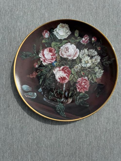 Royal Mosa porseleinen sierbord, Antiek en Kunst, Antiek | Wandborden en Tegels, Ophalen