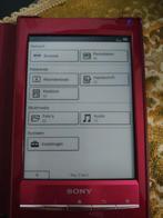 Sony Reader Touch PRS-T1 zwart en rood, wit, Computers en Software, E-readers, Gebruikt, Ophalen of Verzenden, SONY, 4 GB of minder