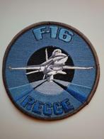 Klu  306 Squadron F-16  RECCE patch, Verzamelen, Ophalen of Verzenden, Zo goed als nieuw, Patch, Badge of Embleem
