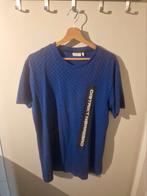 Blauw Distrikt Nørrebro T-shirt Maat L, Maat 52/54 (L), Blauw, Ophalen of Verzenden, Zo goed als nieuw