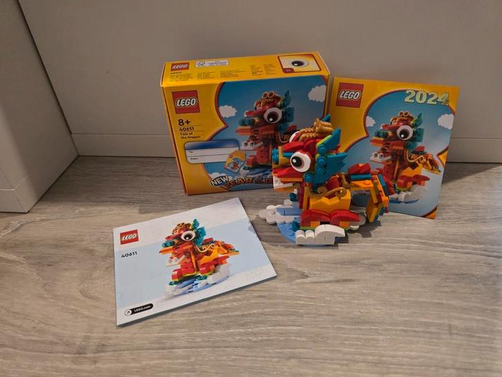 Lego 40611 Year of the dragon, Kinderen en Baby's, Speelgoed | Duplo en Lego, Zo goed als nieuw, Lego, Complete set, Ophalen of Verzenden