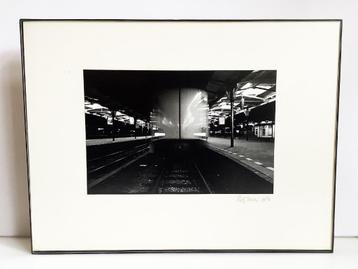 Foto station Leeuwarden 1986 Rob Jansen beschikbaar voor biedingen