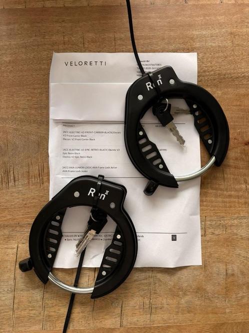 NIEUW - 2x AXA Junior slot, Fietsen en Brommers, Fietsaccessoires | Fietssloten, Nieuw, Ringslot, Ophalen of Verzenden