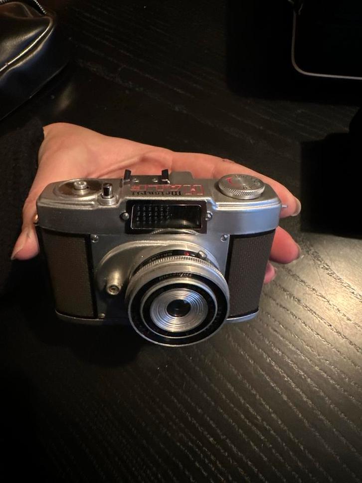 Vintage Meisupii HALF half-frame filmcamera uit Japan, Audio, Tv en Foto, Fotocamera's Analoog, Gebruikt, Compact, Overige Merken