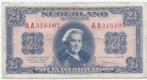 2 1/2 gulden  1945  Wilhelmina AA serry, Postzegels en Munten, Bankbiljetten | Nederland, Ophalen of Verzenden, 2½ gulden, Los biljet