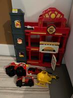 TEAB Brandweer speelgoed set - auto's & helikopters, Ophalen, Zo goed als nieuw, Jongen of Meisje