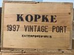 1 kist (OWC) KOPKE VINTAGE JAAR 1997 gesloten kist 6 flessen, Verzamelen, Wijnen, Ophalen of Verzenden, Zo goed als nieuw, Overige gebieden