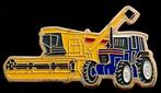 Ford tractor met combaine pin, Ophalen of Verzenden, Nieuw, Transport, Speldje of Pin