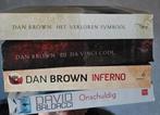 Dan Brown & David Baldacci boeken, Ophalen of Verzenden, Gelezen