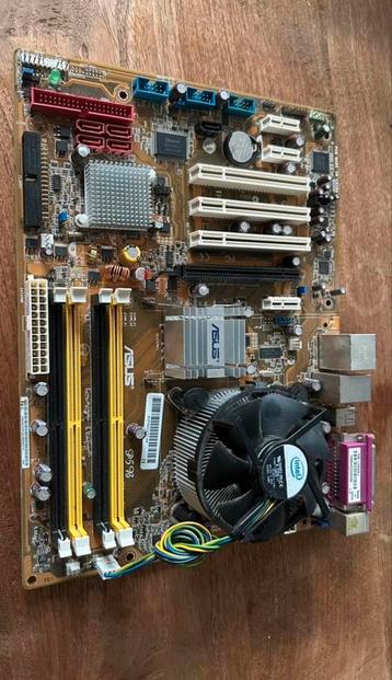 ASUS P5B moederbord incl. CPU en cooler socket 775 beschikbaar voor biedingen