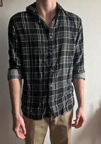 Overhemd Topman geruit, Halswijdte 38 (S) of kleiner, Zwart, Ophalen of Verzenden, Zo goed als nieuw