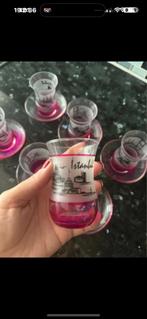 Turkse thee glazen van istanbul, Glas of Glazen, Ophalen of Verzenden, Overige stijlen, Glas