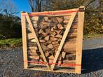 Eiken gedroogd brandhout nu 195 per gestapelde kuub, Minder dan 3 m³, Ophalen of Verzenden, Blokken