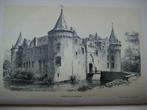 105 / Helmond  het Kasteel  Litho 1876, Antiek en Kunst, Kunst | Litho's en Zeefdrukken, Ophalen of Verzenden