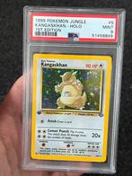 Pokémon PSA 9 1st edition Kangaskhan #5 Jungle set, Ophalen of Verzenden, Zo goed als nieuw, Losse kaart, Foil