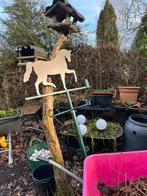 Windwijzer met paardenhoofd, Tuin en Terras, Windwijzers en Windmolens, Ophalen, Gebruikt