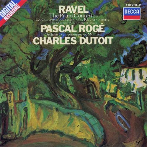 RAVEL Piano concertos CD ROGE DUTOIT DECCA, Cd's en Dvd's, Cd's | Klassiek, Gebruikt, Orkest of Ballet, Modernisme tot heden, Ophalen of Verzenden