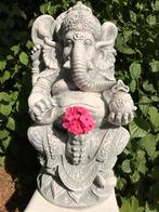 Ganesha 61cm 58kg Olifant God Olifant Boeddha Tempelwächter, Ophalen, Nieuw, Beton, Boeddhabeeld