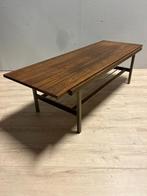 Vintage Dutch design salontafel jaren 60 70 palissander, Huis en Inrichting, Tafels | Salontafels, 50 tot 100 cm, Minder dan 50 cm