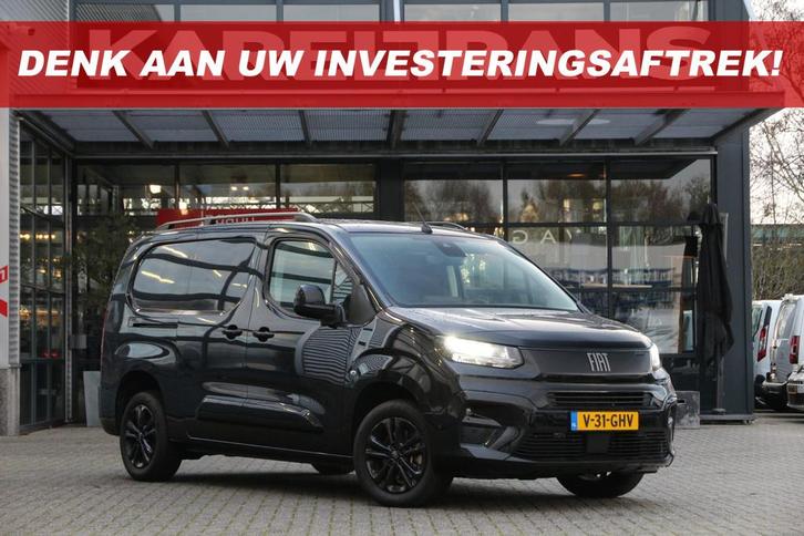 Fiat Doblò 1.5 BlueHDi 130 | Aut. | 2x Schuifdeur | L2 | Na, Auto's, Bestelauto's, Bedrijf, Te koop, ABS, Achteruitrijcamera, Airbags