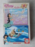 Alladin Disney puzzelset hout met 2 puzzels,NIEUW in plastic, 2 tot 4 jaar, 10 tot 50 stukjes, Nieuw, Ophalen of Verzenden