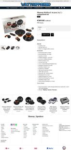 Musway MAE6.2C 16.5cm ( 6.5'' ) Composet/speakers AANBIEDING, Auto diversen, Autospeakers, Audio Design, Nieuw, Am Breilingsweg 3, 76709 Kronau, Duitsland