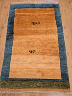 Vintage handgeknoopt oosters tapijt gabbeh 188x113, Huis en Inrichting, Stoffering | Tapijten en Kleden, Info@SlatsAntiek.nl, Tweedehands