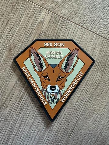 980 SQN Luchtmacht Patch Woensdrecht beschikbaar voor biedingen