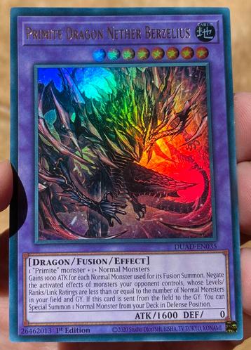Duelist Advance Primite Dragon Nether Berzelius - DUAD-EN035