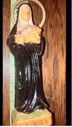 Heilige Rita van Cascia … kunststof beeldje, Ophalen of Verzenden