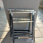 2 schragen met gebruikssporem, Doe-het-zelf en Verbouw, Ophalen, Gebruikt, Overige typen, Minder dan 2 meter