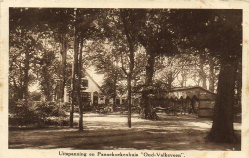 Uitspanning en Pannekoekenhuis Oud-Valkeveen - 1926 gelopen, Verzamelen, Ansichtkaarten | Nederland, Ongelopen, Noord-Holland