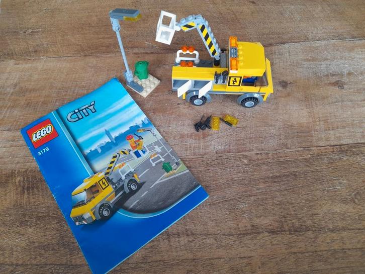 Lego city 3179 reparatietruck, Kinderen en Baby's, Speelgoed | Duplo en Lego, Zo goed als nieuw, Ophalen of Verzenden