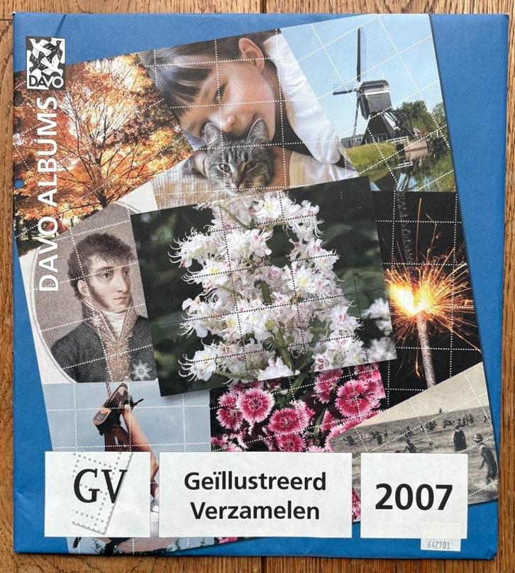 Geïllustreerd Verzamelen DAVO jaargang 2007 en 2008, Postzegels en Munten, Postzegels | Toebehoren, Verzamelalbum, Verzenden