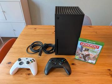 Xbox Series X, 1 TB, Disc Drive, 2 controllers, kabels.  beschikbaar voor biedingen