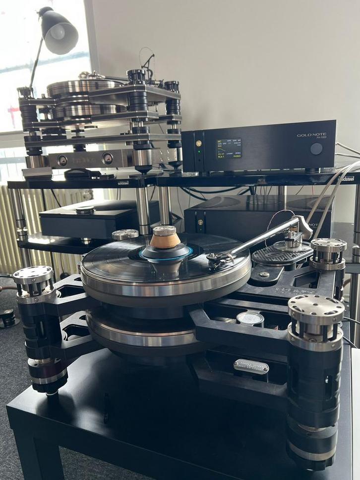 Kronos Sparta/SCPS/Black Beauty draaitafel, Audio, Tv en Foto, Platenspelers, Zo goed als nieuw, Overige merken, Ophalen