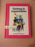 Ella Wijsman - Gedrag in organisaties, Ophalen, Zo goed als nieuw, Ella Wijsman; Gert Alblas