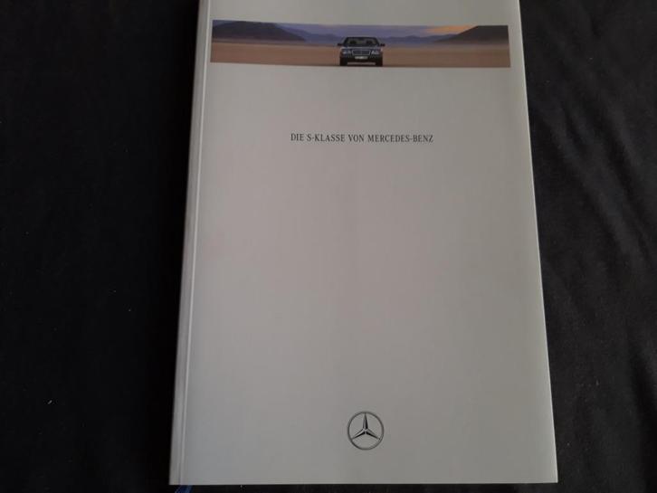 brochure Mercedes-Benz S-klasse 1993 - 60 pagina's dik l, Boeken, Auto's | Folders en Tijdschriften, Zo goed als nieuw, Mercedes