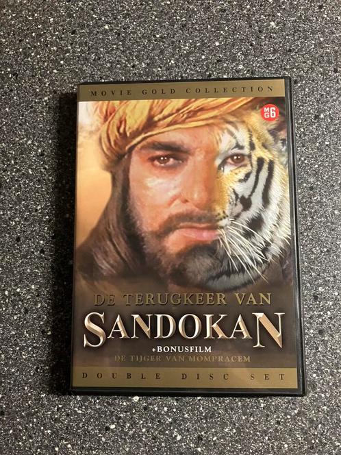 De Terugkeer van Sandokan - 2-Disc, Cd's en Dvd's, Dvd's | Avontuur, Vanaf 6 jaar, Ophalen of Verzenden