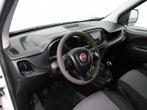 Fiat Dobló Cargo 1.3MJ 90PK Maxi Lang | Imperiaal | Trekhaa, Auto's, Bestelauto's, Euro 5, Stof, Gebruikt, Zwart