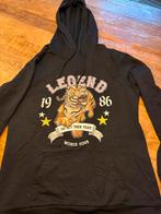 Zwarte AZUKA Tiger Hoodie - Maat S, Ophalen of Verzenden, Zo goed als nieuw, Maat 38/40 (M), Zwart