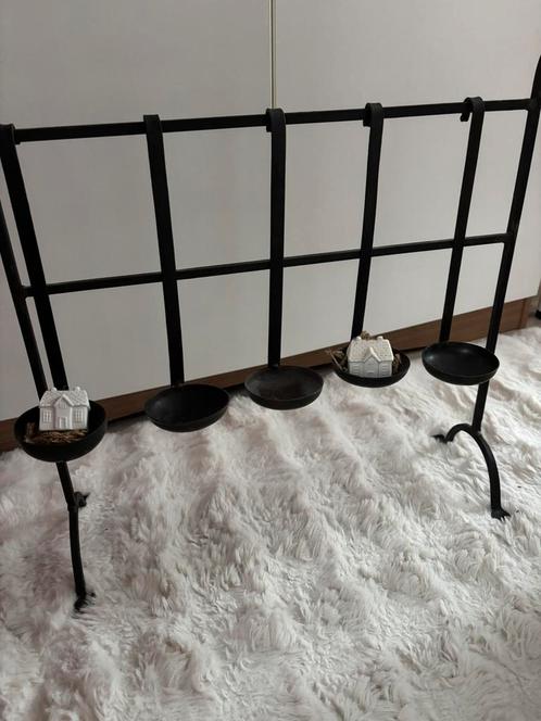 Decoratie rek sober met hanglepels, Huis en Inrichting, Woonaccessoires | Overige, Zo goed als nieuw, Ophalen