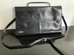 Vezzosi echte leren tas, Sieraden, Tassen en Uiterlijk, Tassen | Damestassen, Ophalen of Verzenden, Zo goed als nieuw, Zwart, Schoudertasje