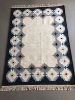 NIEUW vloerkleed, handgeweven wollen kelim, röllakan, Scandinavisch design, 100 tot 150 cm, Geen, Ophalen of Verzenden