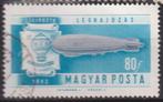 Hongarije 1952 Luchtballon Zeppelin, Ophalen of Verzenden, Gestempeld, Vliegtuigen